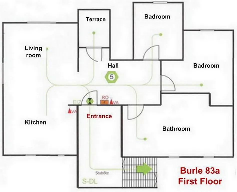 Burle Apartment With Free Private Parking Medulin Croatia